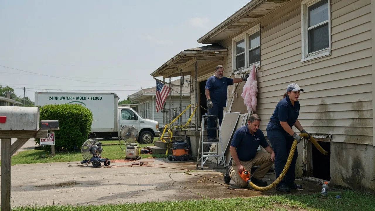 Water Damage Repair in Rousseau, KY near me